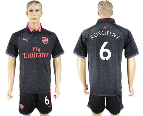 Arsenal #6 Koscielny Sec Away Soccer Club Jersey - Click Image to Close
